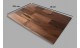 Rustic wooden walnut placemat placemets rectangle - Set of 4 - Unique product